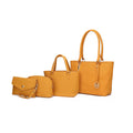 Edelyn Women'S Tote Bag, Small Tote Handbag, Pouch Purse & Wristlet Wallet, Signature Handbag 4 Pcs Set by Mia K